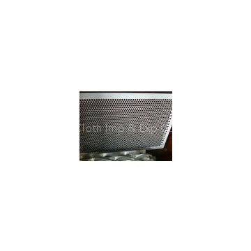 Decoration Perforated Metal Mesh Barrier , Protective Metal Mesh Products