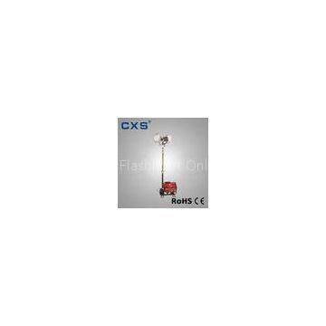 2*400w Truck Mounted Light Tower With 2kw Generator , HPS / MH Mobile Light Towers