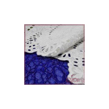 Exquisite Cotton Embroidery Lace Fabric photo-3