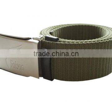 100% nylon military belt with buckles