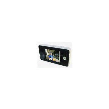 Energy Saving TFT LCD Panel Digital Door Viewer Easy Installation with Brass Peephole Barrel