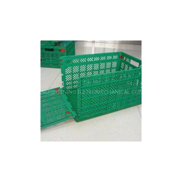 600*500*150 Mm Small Vegatable Plastic Folding Crates
