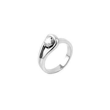 Latest Crystal Stinless Steel Women Ring