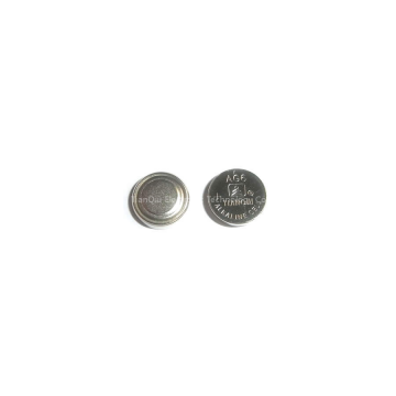 Alkaline button cell battery