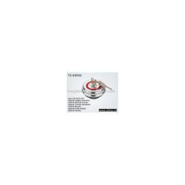 gas cap with key