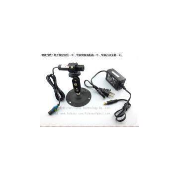 FU650AD200-GD16 16*70mm red laser projector adjust and fixed focus 3V dot laser generator 200mw, class 3B