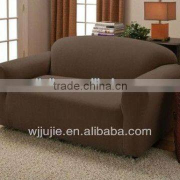 stretch suede sofa cover with elastic