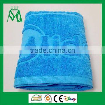 Cotton hand towel promotion embossed high-grade terry custom logo