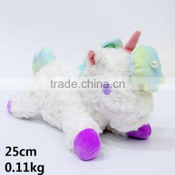 High quality cartoon kid dolls anime unicorn cute plush soft toys 25cm