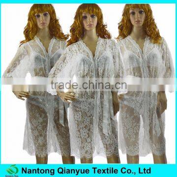 Wholesale Sex Women Lace kimono Robes