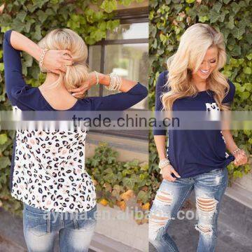 long sleeve leopard back 2016 designer western tops images