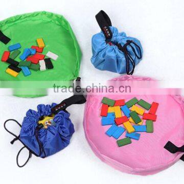 Factory Supplier Drawstring Toy Carry Bag Organizer,Play Mat Toy Storage Bag photo-5