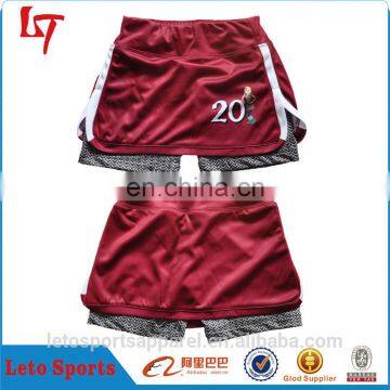 Custom sublimation in sports running shorts women wholesale