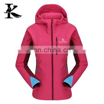 Custom Fashion Breathable Softshell Jacket Hoodies Winter Jacket photo-3