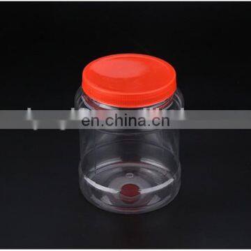 Non-toxic durable customize printing PET plastic candy bottle for candy packing