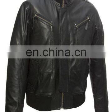 Men Leather Fashion Jacket