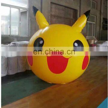 inflatable pikachu helium balloon/pikachu balloon custom/custom helium balloons