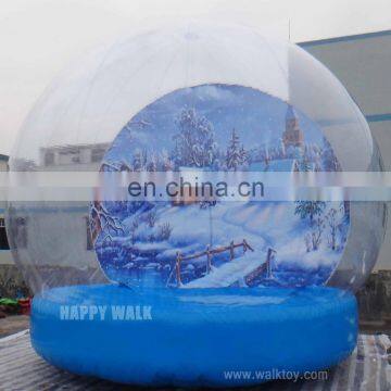 HI Best Selling Outdoor Decoration Inflatable Human Size Snow Globe for Festival photo-3