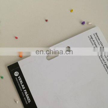 Custom Post Card Sticker Paper Label With Coloring Printing and Handhole