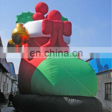 inflatable Christmas stocking/inflatable Christmas sock