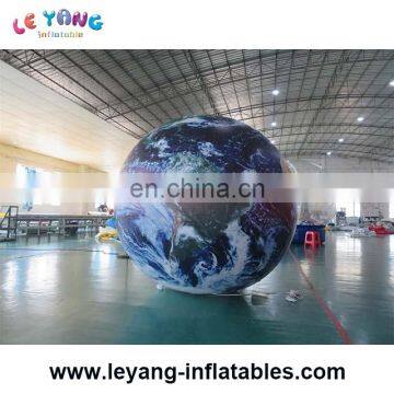Industrial Large Earth Inflatable Advertising Balloons Ornaments For Stage photo-3