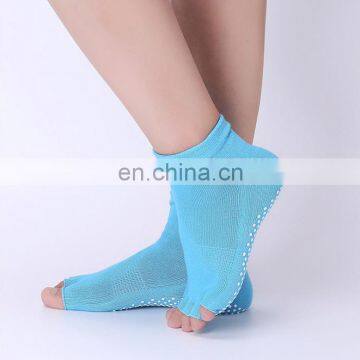 Toe Separator Socks Yoga Sports GYM Half Toe Socks#YG-09 photo-6
