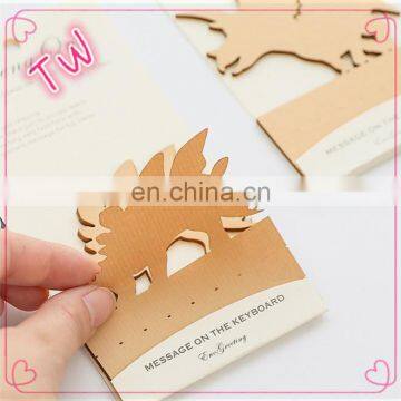 Wholesale Items Fashion Designer Customed Novelty Animal Shapes Paper Leaf Shaped Sticky Notes Stationery From China photo-3
