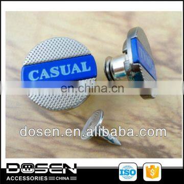 Fashion Casual metal jean button, comes in various color and size and style, sewing accessories wholesale