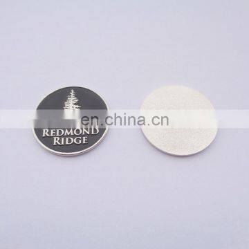 Shinning Silver Redmond Ridge Imprint Logo Metal Charm