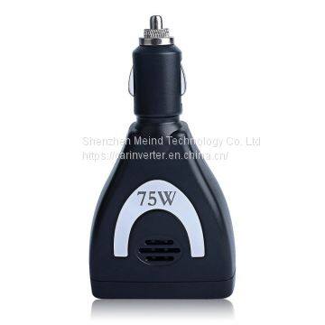75W Modified Sine Wave DC to AC Power Inverter Car Inverter With USB American Socket