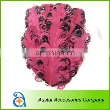 PRETTY!!Cheap Tow Colors Nagorie Curly Goose feather pads,Curled feather pads for baby
