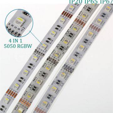 DC12V 4 IN 1 LED RGBW RGBWW LED STRIP 5050 60LED/m 5M IP20 IP65 With WIFI RGBW Controller 4 Color in 1 SMD photo-3