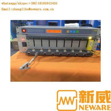 Neware 8 Channel Battery Tester for Cylindrical Batteries Formation and Grading