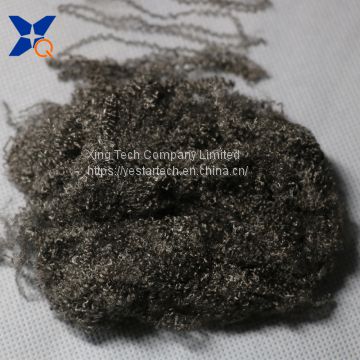 Silver plated conductive nylon fiber blended with cotton Anti-Static ring spun yarn for anti bacteria&ESD socks /fabrics-XT11855