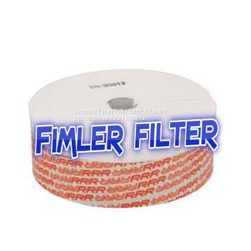 Triple RRR X-SERIES filter Elements X300-H114, X300-H80, TR-20512, TR-20550 Bypass filter SS306, SS305