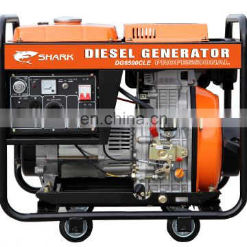 5kva Open Type Air Cooled Diesel Generator