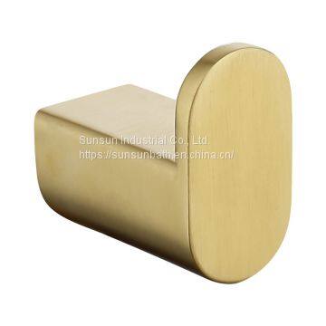 Washroom Brass Robe Hook Single photo-2