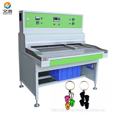 automatic pvc rubber label making machine