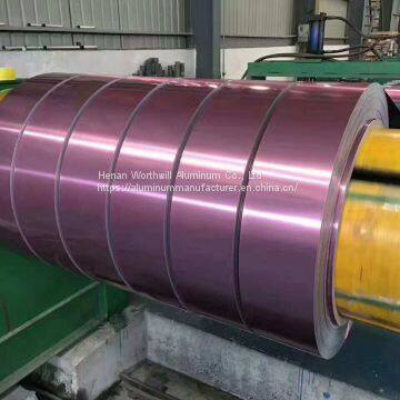 PE/PVDF color coated aluminum coils factories