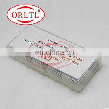 ORLTL 50 Pcs Adjusting Washers Shims Gaskets Fuel Injector Washers Diesel Engine Injector B31 Size 1.20mm-1.29mm