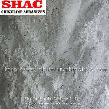 White aluminium oxide micropowder for abrasives, polishing
