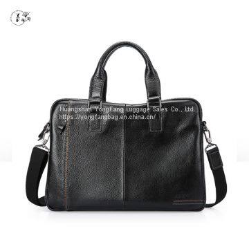 New Men's Casual Leather Men's Bag Business Briefcase