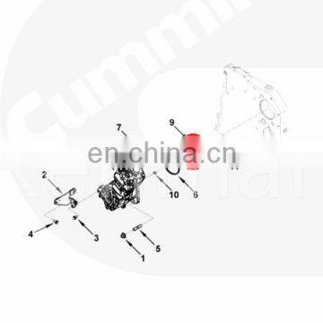 FOTON CUMMINS ISF3.8 Diesel Engine Air Compressor Accessory Drive Gear 3971520 photo-2