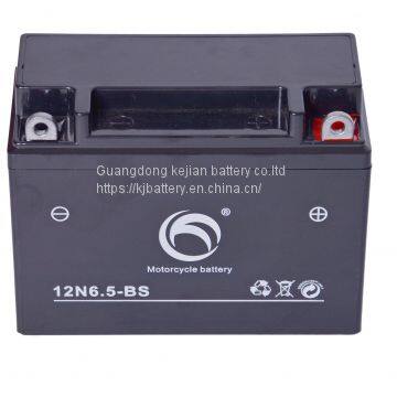 12N6.5-3B 12V/6.5Ah MF recharge Motorcycle Battery
