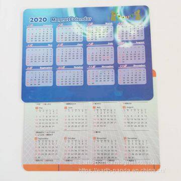 2020 Custom Monthly Magnetic Calendar and Magnetic Notepads for Refrigerator photo-2