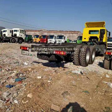 Sinotruk Howo 6x4 371hp Cargo Chassis Truck With 12R24 Tyres for Somaliland photo-3