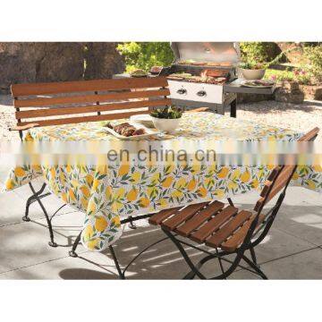 New design pvc printed Flower Fruit vinyl tablecloth table cover, Plastic pvc table cloth,oilcloth