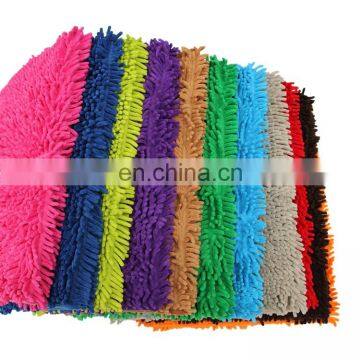 Non-Slip Plush Chenille Bathroom Carpet
