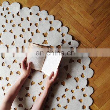 Soft Polyester Felt Kid Playmat and Kids Room Rug With Size Made to Order photo-5