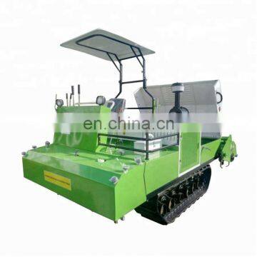 Agricultural Crawler Tractor Water Field Rotary Tiller Cultivator